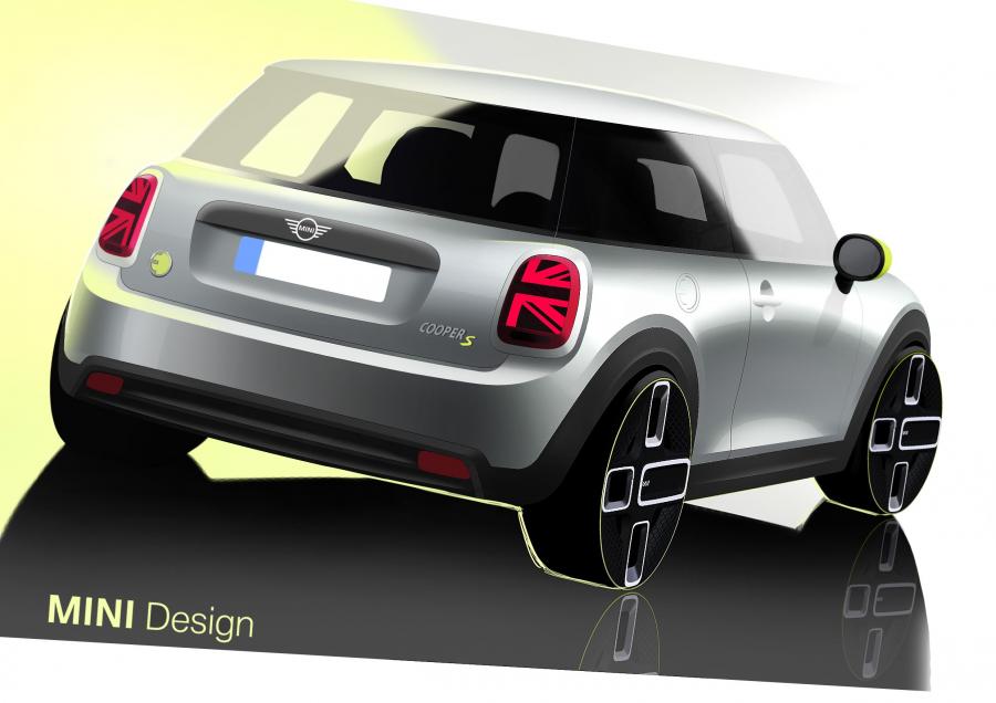 Эскиз Mini Cooper SE (F56) 2019 года  (WW) (фото 102 из 132)